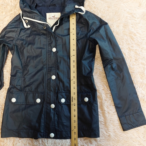 Hollister Rain Jacket - Size XS - Picture 7 of 9